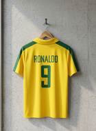 2002 BRAZIL R9 RETRO KIT HALF SLEEVE PREMIUM QUALITY[[[A089]]]((