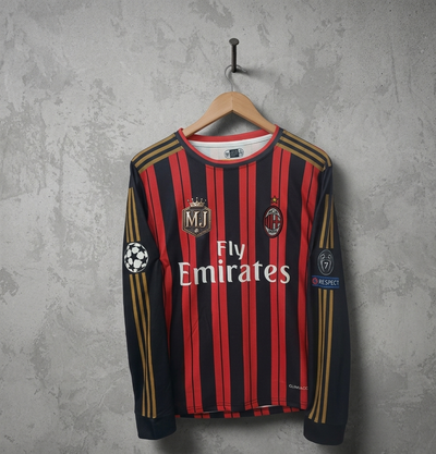 ACMILAN 2013-14 HOME RETRO FULL SLEEVE KAKA[[[A009]]]((