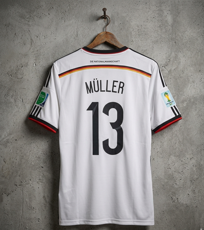 Germany 2014 Home Jersey *MULLER [[[A057]]]((