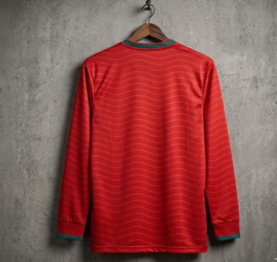 Portugal 2026 world cup home kit PLAIN  FULL SLEEVE alt view