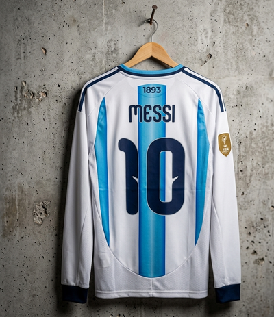ARGENTINA WORLD CUP FULL SLEEVE EMBROIDERY  [[[A018]]] ((