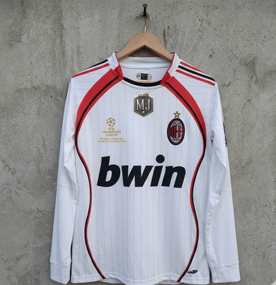 Milan Kaka Away Full Sleeve Embroidery[[[A097]]]((