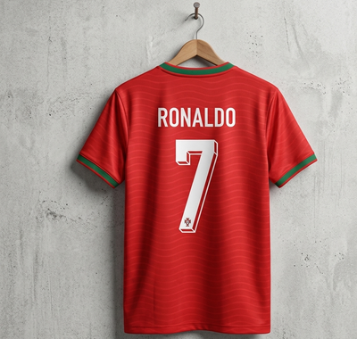 Portugal 2026 World Cup Home Kit  RONALDO 7 alt view