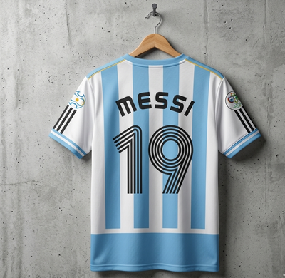 Argentina 2006 World Cup home jersey Half sleeve [[[A041]]]((
