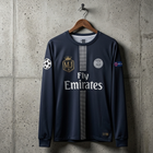 PSG 2018/19 THIRD RETRO NEYMAR FULL SLEEVES EMBROIDERY [[[A111]]]((