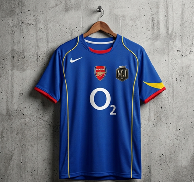 ARSENAL FC 2004-2005 AWAY JERSEY Half sleeves [[[A084]]]((