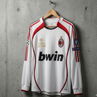 JW OG MILAN AWAY 2006-07 EMBROIDERY MALDINI FULL SLEEVE((