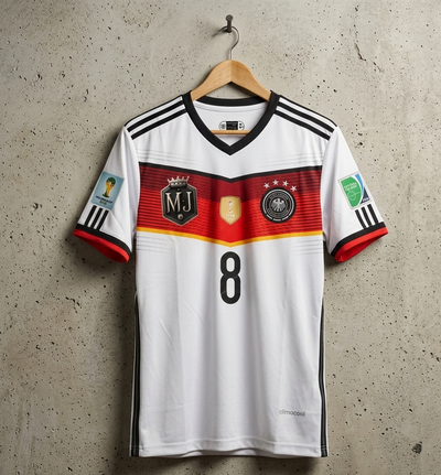 Germany 2014 Home Jersey OZIL [[[A105]]]((