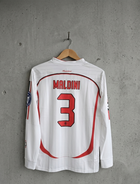 JW OG MILAN AWAY 2006-07 EMBROIDERY MALDINI FULL SLEEVE((