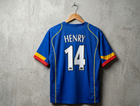ARSENAL FC 2004-2005 AWAY JERSEY FIVE SLEEVES [[[A069]]]((