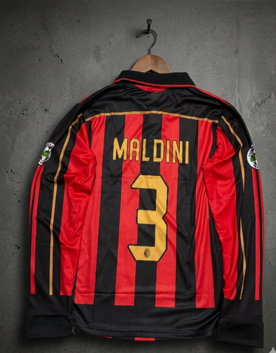 AC Milan home full sleeve Maldini alt view